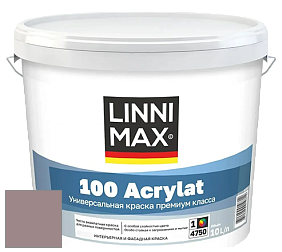 Краска LINNIMAX 100 ACRYLAT / ЛИННИМАКС 100 АКРИЛАТ (CAPAROL AMPHIBOLIN) акриловая краска цвет Rose 35 