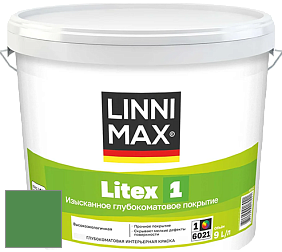 Краска LINNIMAX LITEX 1 / ЛИННИМАКС ЛИТЕКС 1 (CAPAROL SAMTEX 3) высокоэкологичная латексная краска цвет Agave 95 