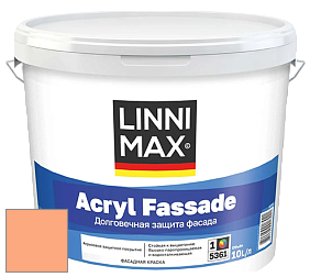 Краска LINNIMAX ACRYL FASSADE / ЛИННИМАКС АКРИЛ ФАССАДЕ (CAPAROL) акриловая фасадная краска цвет Aprico 165 
