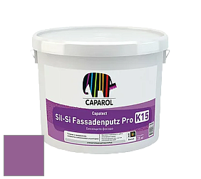Краска Caparol Capatect Fassadenputz Sil-Si Pro / Капарол Капатек штукатурка структурная камешковая 25 кг. цвет Viola 105 