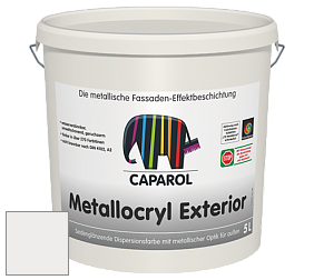 Краска Capadecor Metallocryl Exterior/Кападекор Металлакрил Экстериор шелковисто-глянцевая краска цвет Signalweiß 