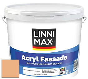 Краска LINNIMAX ACRYL FASSADE / ЛИННИМАКС АКРИЛ ФАССАДЕ (CAPAROL) акриловая фасадная краска цвет Amber 110 