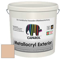 Краска Capadecor Metallocryl Exterior/Кападекор Металлакрил Экстериор шелковисто-глянцевая краска цвет Amber 85 