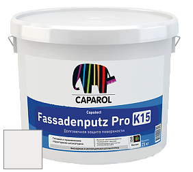 Краска CAPAROL Capatect-Fassadenputz Pro K 15/Капарол Фассаденпутц Про К15 структурная штукатурка цвет Signalweiß 