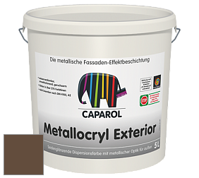 Краска Capadecor Metallocryl Exterior/Кападекор Металлакрил Экстериор шелковисто-глянцевая краска цвет Amber 5 