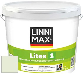 Краска LINNIMAX LITEX 1 / ЛИННИМАКС ЛИТЕКС 1 (CAPAROL SAMTEX 3) высокоэкологичная латексная краска цвет NCS S 0510-G30Y 