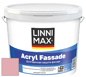Краска LINNIMAX ACRYL FASSADE / ЛИННИМАКС АКРИЛ ФАССАДЕ (CAPAROL) акриловая фасадная краска цвет Rose 120 