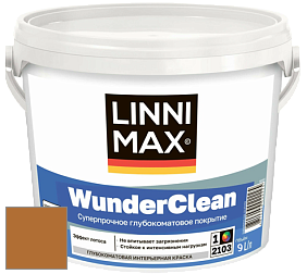 Краска LINNIMAX (CAPAROL) WUNDERCLEAN / ЛИННИМАКС ВУНДЕРКЛИН краска премиум-класса цвет Amber 65 