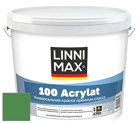 Краска LINNIMAX 100 ACRYLAT / ЛИННИМАКС 100 АКРИЛАТ (CAPAROL AMPHIBOLIN) акриловая краска цвет Agave 95 