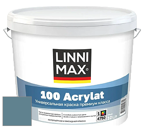 Краска LINNIMAX 100 ACRYLAT / ЛИННИМАКС 100 АКРИЛАТ (CAPAROL AMPHIBOLIN) акриловая краска цвет Arctis 100 