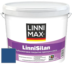 Краска LINNIMAX LinniSilan /ЛИННИМАКС ЛинниСилан (CAPAROL CAPASILAN) глубокоматовая краска цвет Saphir 95 
