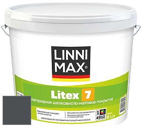 Краска LINNIMAX LITEX 7 / ЛИННИМАКС ЛИТЕКС 7  (CAPAROL SAMTEX 7) латексная краска цвет Venato 10 