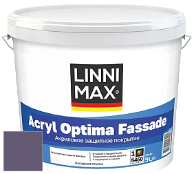 Краска LINNIMAX ACRYL OPTIMA FASSADE / ЛИННИМАКС АКРИЛ ОПТИМА ФАСАД (ALPINA) акриловая краска цвет Velvet 40 