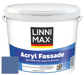 Краска LINNIMAX ACRYL FASSADE / ЛИННИМАКС АКРИЛ ФАССАДЕ (CAPAROL) акриловая фасадная краска цвет Saphir 100 