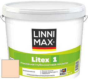 Краска LINNIMAX LITEX 1 / ЛИННИМАКС ЛИТЕКС 1 (CAPAROL SAMTEX 3) высокоэкологичная латексная краска цвет Siena 145 
