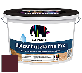 Краска CAPAROL HOLZSCHUTZFARBE PRO краска для древесины акриловая кроющая универсальная. цвет Rubin 5 