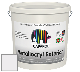 Краска Capadecor Metallocryl Exterior/Кападекор Металлакрил Экстериор шелковисто-глянцевая краска цвет Aquarell 120 