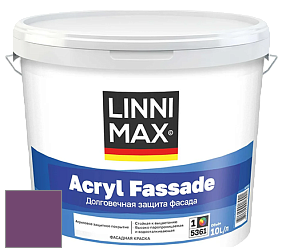 Краска LINNIMAX ACRYL FASSADE / ЛИННИМАКС АКРИЛ ФАССАДЕ (CAPAROL) акриловая фасадная краска цвет Viola 100 