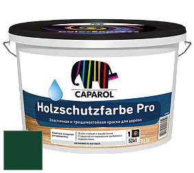 Краска CAPAROL HOLZSCHUTZFARBE PRO краска для древесины акриловая кроющая универсальная. цвет Verdo 15 