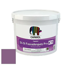 Краска Caparol Capatect Fassadenputz Sil-Si Pro / Капарол Капатек штукатурка структурная камешковая 25 кг. цвет Viola 110 