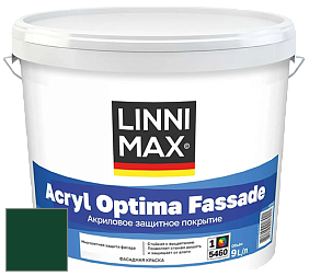Краска LINNIMAX ACRYL OPTIMA FASSADE / ЛИННИМАКС АКРИЛ ОПТИМА ФАСАД (ALPINA) акриловая краска цвет Verdo 15 