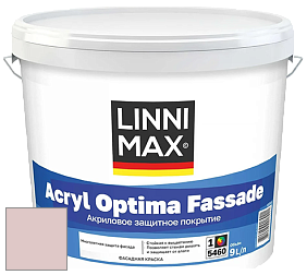 Краска LINNIMAX ACRYL OPTIMA FASSADE / ЛИННИМАКС АКРИЛ ОПТИМА ФАСАД (ALPINA) акриловая краска цвет Rose 55 