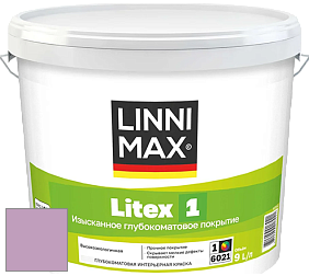 Краска LINNIMAX LITEX 1 / ЛИННИМАКС ЛИТЕКС 1 (CAPAROL SAMTEX 3) высокоэкологичная латексная краска цвет Viola 120 