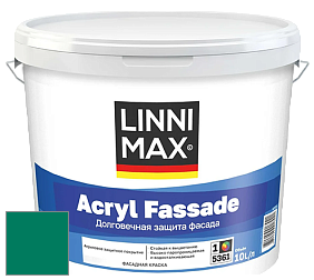 Краска LINNIMAX ACRYL FASSADE / ЛИННИМАКС АКРИЛ ФАССАДЕ (CAPAROL) акриловая фасадная краска цвет Verdo 30 
