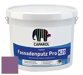 Краска CAPAROL Capatect-Fassadenputz Pro K 20/Капарол Фассаденпутц Про К20 структурная штукатурка цвет Viola 110 