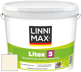 Краска LINNIMAX LITEX 3 / ЛИННИМАКС ЛИТЕКС 3 (ALPINA PREMIUM WAND) латексная краска цвет Soja 30 