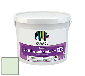 Краска Caparol Capatect Fassadenputz Sil-Si Pro / Капарол Капатек штукатурка структурная камешковая 25 кг. цвет Agave 115 