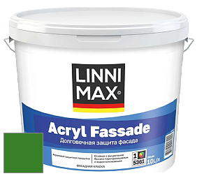 Краска LINNIMAX ACRYL FASSADE / ЛИННИМАКС АКРИЛ ФАССАДЕ (CAPAROL) акриловая фасадная краска цвет Verdo 10 