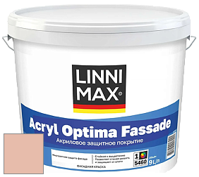 Краска LINNIMAX ACRYL OPTIMA FASSADE / ЛИННИМАКС АКРИЛ ОПТИМА ФАСАД (ALPINA) акриловая краска цвет Aprico 85 