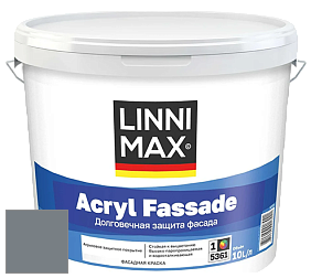 Краска LINNIMAX ACRYL FASSADE / ЛИННИМАКС АКРИЛ ФАССАДЕ (CAPAROL) акриловая фасадная краска цвет Arctis 10 