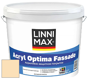 Краска LINNIMAX ACRYL OPTIMA FASSADE / ЛИННИМАКС АКРИЛ ОПТИМА ФАСАД (ALPINA) акриловая краска цвет NCS S 0515-Y20R 
