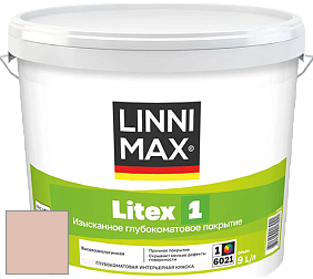 Краска LINNIMAX LITEX 1 / ЛИННИМАКС ЛИТЕКС 1 (CAPAROL SAMTEX 3) высокоэкологичная латексная краска цвет Aprico 50 