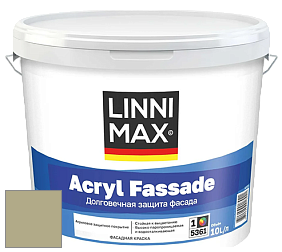 Краска LINNIMAX ACRYL FASSADE / ЛИННИМАКС АКРИЛ ФАССАДЕ (CAPAROL) акриловая фасадная краска цвет Tundra 85 