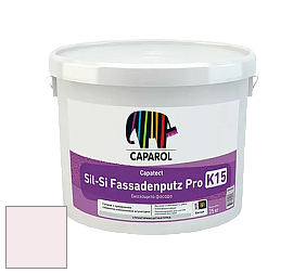 Краска Caparol Capatect Fassadenputz Sil-Si Pro / Капарол Капатек штукатурка структурная камешковая 25 кг. цвет Viola 60 