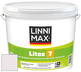 Краска LINNIMAX LITEX 7 / ЛИННИМАКС ЛИТЕКС 7  (CAPAROL SAMTEX 7) латексная краска цвет NCS S 0505-R20B 