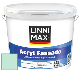 Краска LINNIMAX ACRYL FASSADE / ЛИННИМАКС АКРИЛ ФАССАДЕ (CAPAROL) акриловая фасадная краска цвет NCS S 0520-B90G 