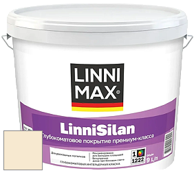 Краска LINNIMAX LinniSilan /ЛИННИМАКС ЛинниСилан (CAPAROL CAPASILAN) глубокоматовая краска цвет NCS S 0507-Y20R 