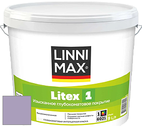 Краска LINNIMAX LITEX 1 / ЛИННИМАКС ЛИТЕКС 1 (CAPAROL SAMTEX 3) высокоэкологичная латексная краска цвет Velvet 110 