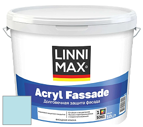Краска LINNIMAX ACRYL FASSADE / ЛИННИМАКС АКРИЛ ФАССАДЕ (CAPAROL) акриловая фасадная краска цвет NCS S 0520-B10G 