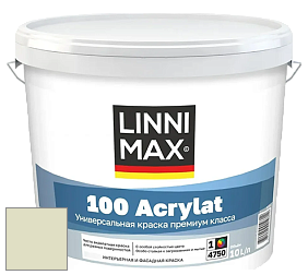 Краска LINNIMAX 100 ACRYLAT / ЛИННИМАКС 100 АКРИЛАТ (CAPAROL AMPHIBOLIN) акриловая краска цвет Jade 85 
