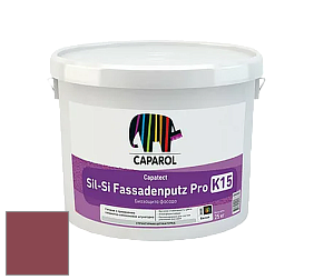 Краска Caparol Capatect Fassadenputz Sil-Si Pro / Капарол Капатек штукатурка структурная камешковая 25 кг. цвет Baccara 10 
