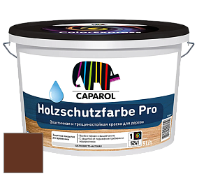 Краска CAPAROL HOLZSCHUTZFARBE PRO краска для древесины акриловая кроющая универсальная. цвет Rubin 25 