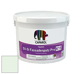 Краска Caparol Capatect Fassadenputz Sil-Si Pro / Капарол Капатек штукатурка структурная камешковая 25 кг. цвет Agave 120 