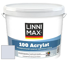 Краска LINNIMAX 100 ACRYLAT / ЛИННИМАКС 100 АКРИЛАТ (CAPAROL AMPHIBOLIN) акриловая краска цвет Saphir 90 