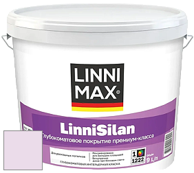 Краска LINNIMAX LinniSilan /ЛИННИМАКС ЛинниСилан (CAPAROL CAPASILAN) глубокоматовая краска цвет NCS S 0515-R40B 