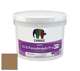 Краска Caparol Capatect Fassadenputz Sil-Si Pro / Капарол Капатек штукатурка структурная камешковая 25 кг. цвет Siena 70 